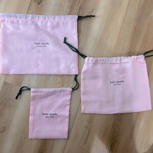 Kate Spade Pink Dust Bags Set